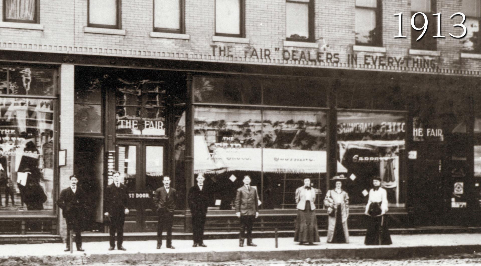 218 & 232 Main St in 1913