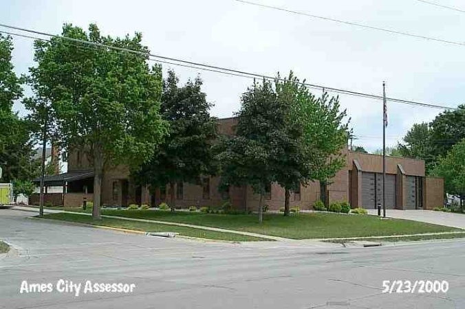 Fire Station #1 with "Ames City Assessor" and "5/23/2000" in text at the bottom.