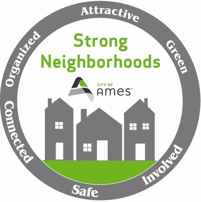 City of Ames Strong Neighborhoods Logo