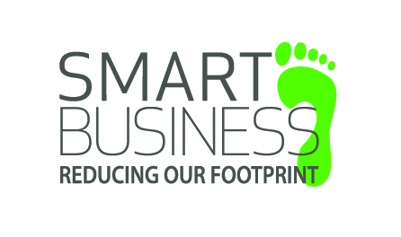 Smart Business Reducing our Footprint Logo