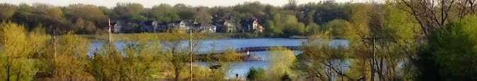 Birdge and Houses