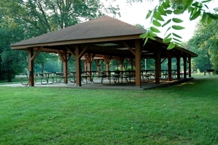 Cottonwood Shelter in River Valley Park