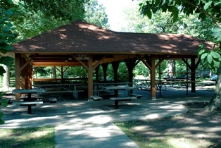 Maple Shelter in Brookside Park