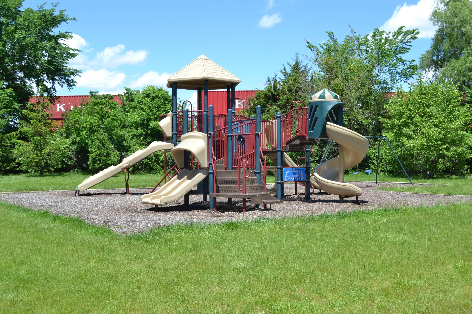 Playground equipment at Patio Homes West