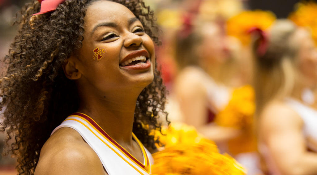 Iowa State Cheerleader