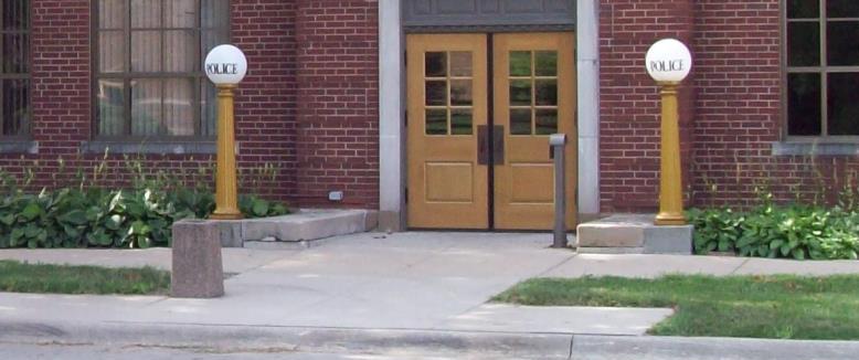 ames pd lobby entrance